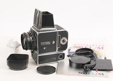 Hasselblad 500 EL/ M Camera + Zeiss Planner 80mm f2.8Lens T* + 120 Back (3539BL)