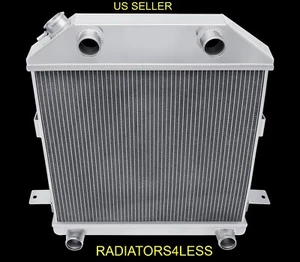 CHAMPION 3 ROW ALUMINUM RADIATOR 39 40 41 FORD CAR SEDAN MERCURY COUPE FLAT HEAD - Picture 1 of 3
