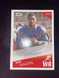 Sage Hit Silver Tajae Sharpe #112 Rookie RC 2016 - Imagen 1 de 2