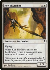 4x Kor Skyfisher ZEN No023 Zendikar Magic MTG English NM/Unplay C card X4