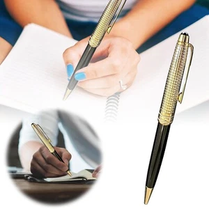 Mon tblanc Glacier Classique Ballpoint Pen Black Gold 164P - New With Box - - Photo 1/5