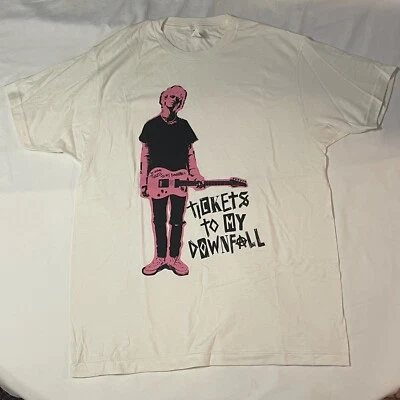 Camiseta Machine Gun Kelly MGK TICKETS TO MY DOWNFALL TOUR Rock Band Merch Grande Foto 1 de 3