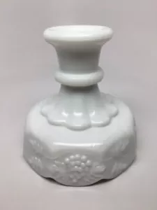 DE COLECCIÓN WESTMORELAND "UVA CON PANELES" VASO DE LECHE Cónico Único SOPORTE PARA VELAS - Imagen 1 de 6