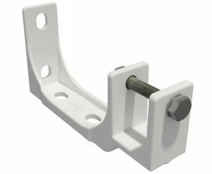 Soporte de techo de acero soporte de pared para toldo 1 pieza 40mm SPP059 blanco - Imagen 1 de 2