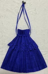 Pleats Please Issey Miyake Bags Beutel Blau PP32-AG421 Near Mint Made in Japan - Bild 1 von 3