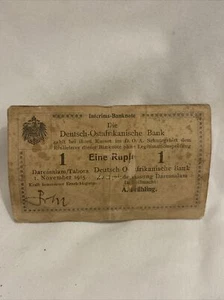 1915 German East Africa 1 Ruple 19202 - Picture 1 of 9