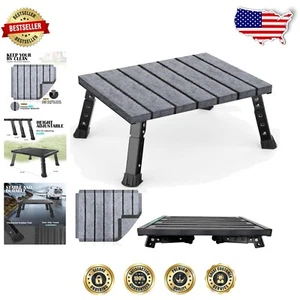 Multifunctional Folding RV Step with Durable Cloth Cover - Supports 1,000 lbs - Picture 1 of 10
