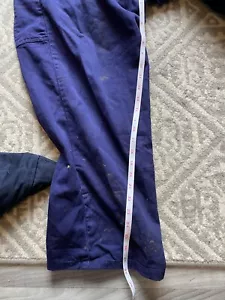 Workrite FR Coveralls Blue Flame-Resistant Workwear Full Zip Westex XLG XL - Picture 1 of 9