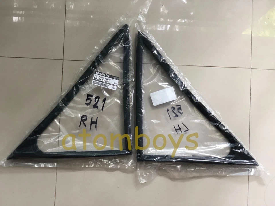 For Nissan DATSUN 1300 1500 520 521 PICKUP Truck RUBBER Quarter Vent Window SEAL - Image 1 of 4