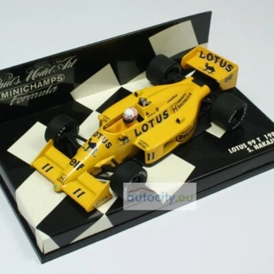 MINICHAMPS LOTUS 99 T SATORU NAKAJIMA 430870011 - Image 1 of 4