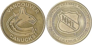 Vancouver Canucks NHL Hockey Small Collectable Coin Token - Picture 1 of 1