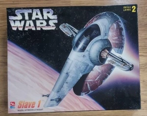 Star Wars Boba Fett's Slave 1 Ertl Model Kit AMT 8768 Unopened Free US Shipping! - Picture 1 of 9