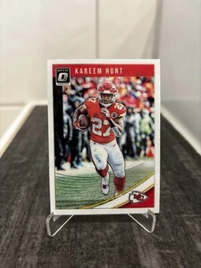NFL Trading Card Kareem Hunt 2018 Donruss Optic Kansas City Chiefs Football - Bild 1 von 2