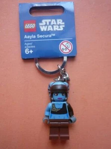 LEGO Star Wars Keychain Aayla Secura Brand New with Tag 853129 Retired - Picture 1 of 2