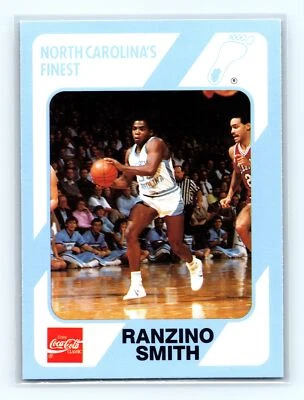1989 Collegiate Collection North Carolina's Finest #169 Ranzino Smith Tar Heels - Image 1 of 2