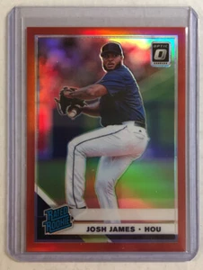 2019 Optic Josh James Rated Rookie #69 Red Prizm 33/60 - Picture 1 of 2