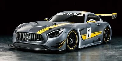 Tamiya TT-02 Mercedes AMG GT3 RC Car Bausatz 1:10 mit 4WD Allradantrieb - Bild 1 von 4