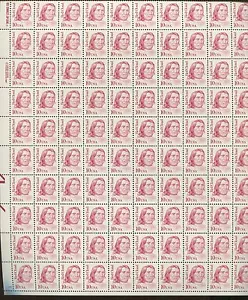 Pane of 100 USA Stamps 2175a Native American Red Cloud Brookman Price $115 - Picture 1 of 1