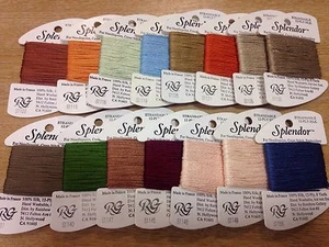 Sedas Splendor 12 capas hilo trenzable hilo hilo hilo hilo hilo hilo hilo hilo hilo aguja puntada cruzada S1103 - Imagen 1 de 10