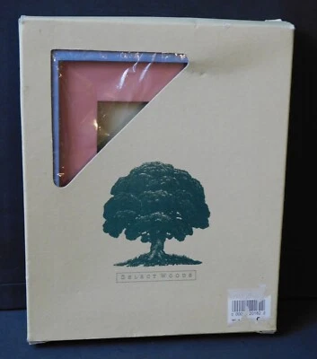 Marco "Seleccionar Maderas" Azul Bebé, Estera Rosa, Nuevo, Apertura 3" X 4.5", Talla 7 X 8.5 Foto 1 de 3