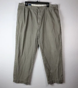 RALPH LAUREN POLO CHINO PANTS SIZE W40 X L30 (actual 38x28) Grey/Beige color - Picture 1 of 10