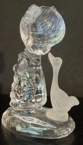 Precious Moments Cristal de Plomo Hacer Un Ruido Alegre 634840 C. Carnicero 1990 Alemania - Imagen 1 de 6