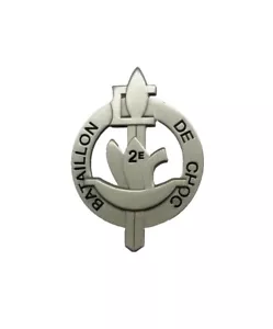 Insigne du 2eme Bataillon de Choc FFL WW2 REPRODUCTION #1 - Foto 1 di 2