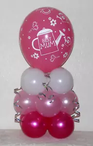 FESTA DELLA MAMMA - MIGLIORE MAMMA - DISPLAY PALLONCINO - KIT DECORAZIONE TAVOLO - - Foto 1 di 6