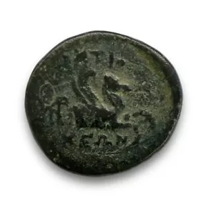 Moneda griega antigua ¡RARA! CARIA, ALABANDA, ANTIOQUÍA. 187-189 aC. APOLO / CABALLO - Imagen 1 de 3