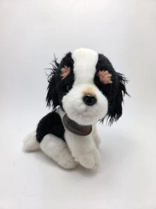 Russ Yomiko Classics Black and White Spaniel Dog, Vintage Collectible (9 inch) - Picture 1 of 5