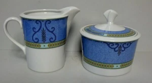 Mikasa FRENCH QUARTER Creamer Sugar Bowl Set BEST More Items Here - Picture 1 of 2