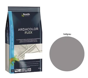 Bostik Ardacolor Flex Fuge hellgrau 5Kg Fliesen Naturstein Fugenmasse-mörtel - Bild 1 von 5
