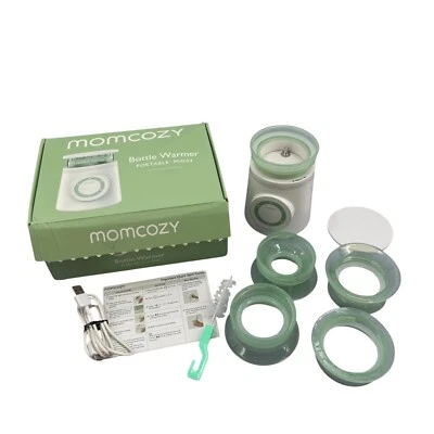 Momcozy MW03 Portable Baby Bottle Warmer Green #NO4391 - Image 1 of 4