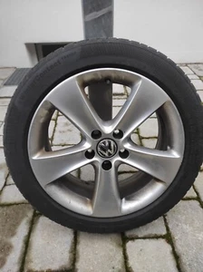 VW Passat CC 2012 Alufelgen mit Winterreifen - Bild 1 von 4