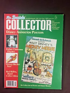 The Inside Collector Magazine Disney Animation Posters Jan 1993 Vol 4 #3 - Imagen 1 de 5