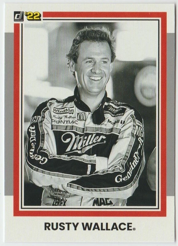 2022 Donruss NASCAR Silver #190 Rusty Wallace RETRO - Image 1 of 2