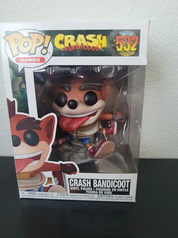 Funko Pop! Games: Crash Bandicoot #532 Cover