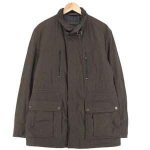 HUGO BOSS Tabos Parkajacke Brown Freizeit Herren Sk1 Größe Eu 52 UK 42 - Bild 1 von 8
