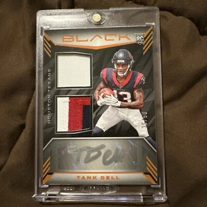 2023 Panini Black Football Tank Dell RPA /50 - Picture 1 of 3