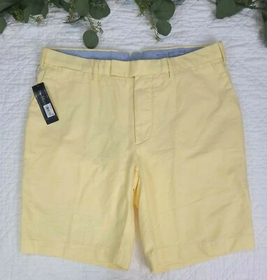 Nuevo con etiquetas Polo Ralph Lauren Adam Amarillo Board Vestido Pantalones Cortos Talla 36 Foto 1 de 4
