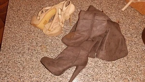 Lotto Scarpe Col Tacco Usate (DETTAGLI IN DESCRIZIONE). - Foto 1 di 6