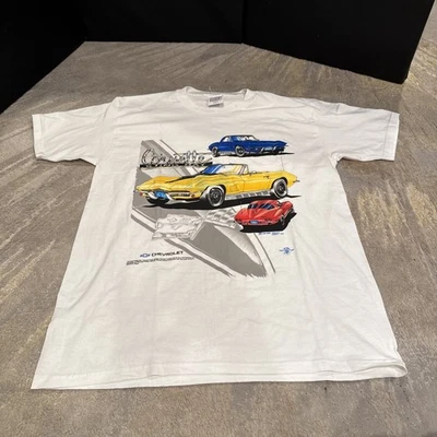 Camiseta vintage Chevrolet Chevy Corvette Sting Ray autos clásicos Foto 1 de 4