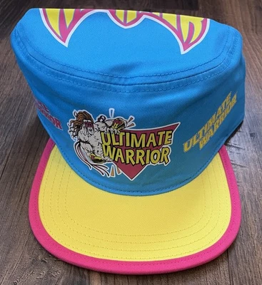 Sombrero Ultimate Warrior Flex Painter Wwe ¡Nuevo con etiquetas!  Foto 1 de 4
