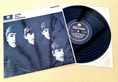 " WITH THE BEATLES " RARE & CLEAN 1N1N DOMINION UK MONO LP IN " GOTTA "SLEEVE - Image 1 of 4
