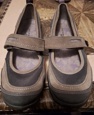 GUC- 9.5 - Womens - Merrells - Mary Jane - 9.5 - Mimosa Emme - Dusty Olive - Image 1 of 4
