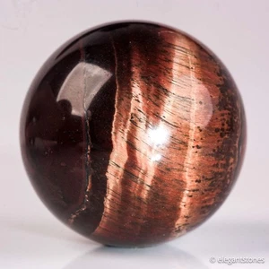 62g35mm Esfera Ojo de Tigre Rojo Bola de Cristal Cuarzo Natural Piedras Preciosas Curativas Chakra - Imagen 1 de 10