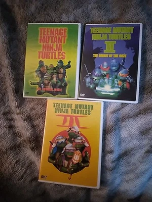 Teenage Mutant Ninja Turtles Trilogy (DVD) 1990's - Image 1 of 4