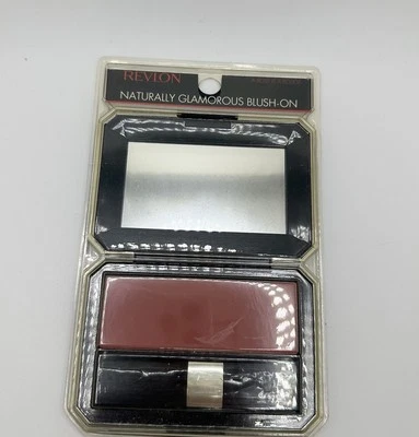 Revlon Naturally Glamorous Blush-On All-Day Cheekcolor ~ A Rose Is A Rouge~ RARE - Image 1 of 3