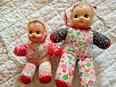 Lot de poupées pouet Shevie Shevi Bella ragdoll vintage - Photo 1/2