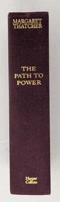 Margaret Thatcher Path to Power Signed First Edition Hardcover Oklahoma State Foto 1 de 4